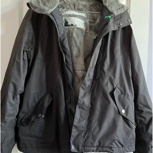 Burton Domain 5/3 black women’s jacket size XL